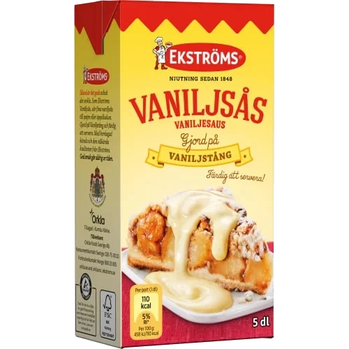Vaniljsås Färdig