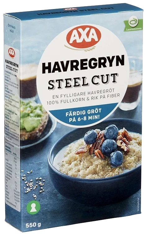 Steel cut havre   550g