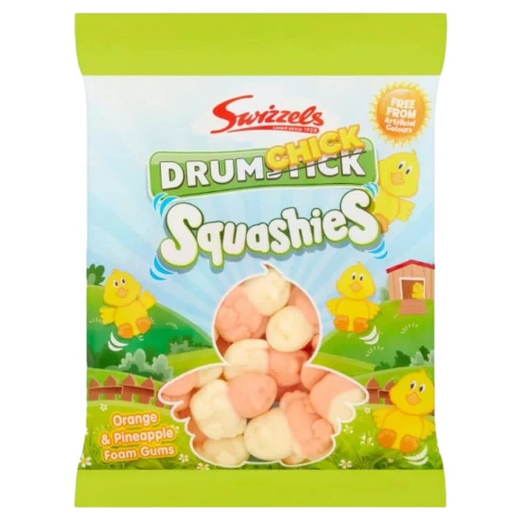 Drumchick Squashies 160g Swizzels
