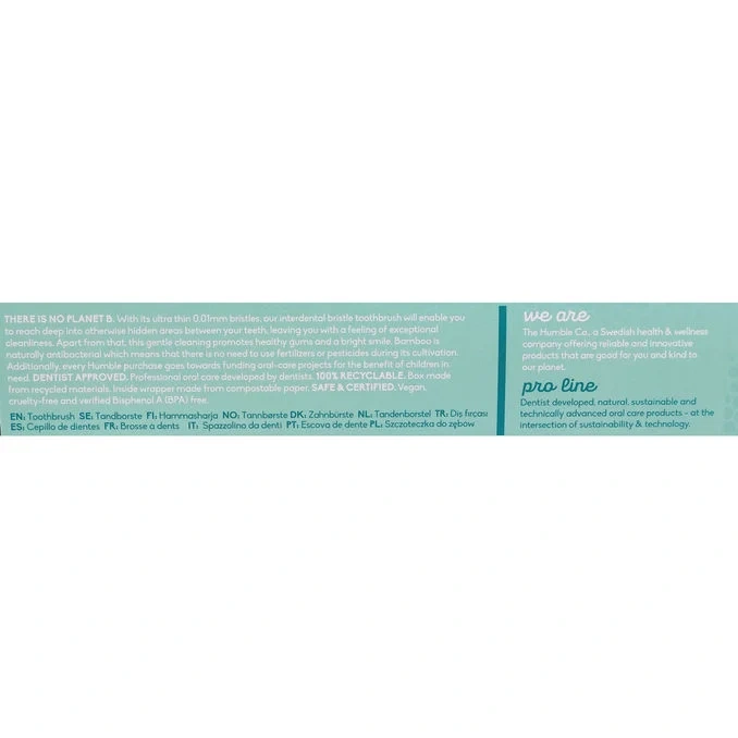 Tandborste Bambu Interdental