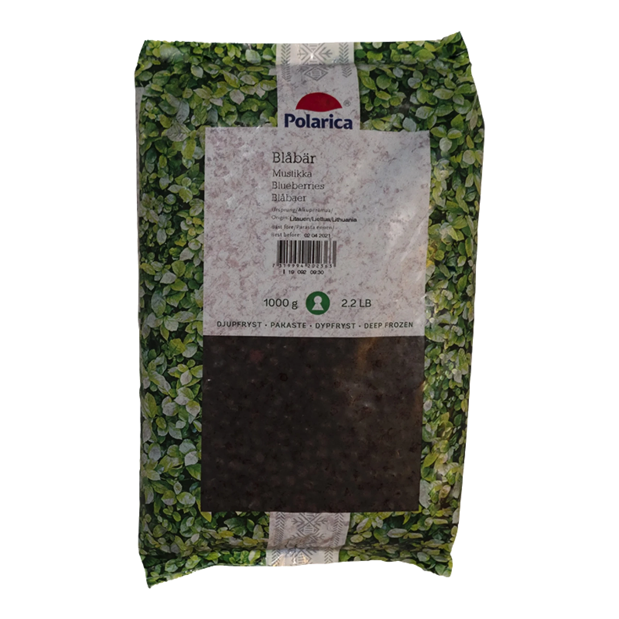 Blåbär 5x1kg