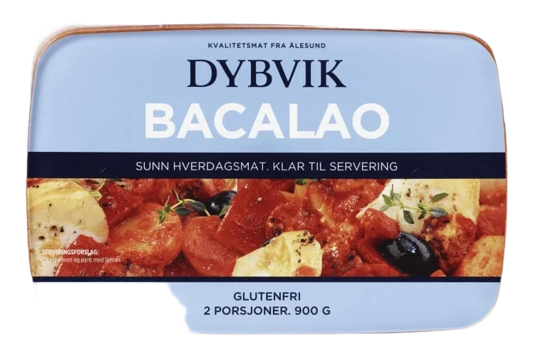 Bacalaogryte Serveringsklar 900g Dybvik