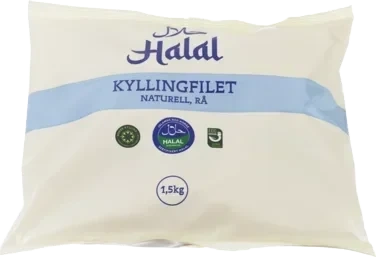 Halal Kyllingfilet 1.5kg Naturell