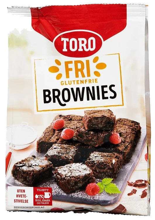 Brownies glutenfri   540g