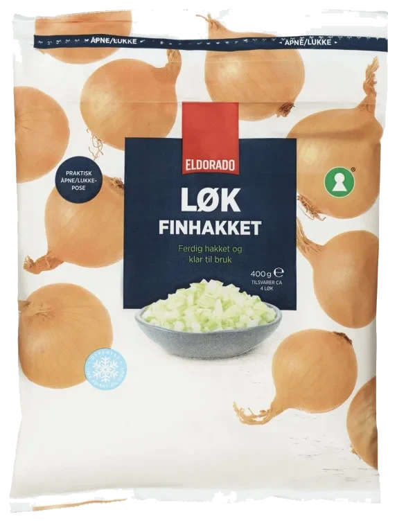 Løk Hakket 400g Eldorado