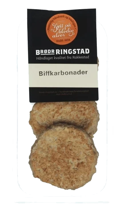 Brødr Ringstad Biffkarbonader 270g