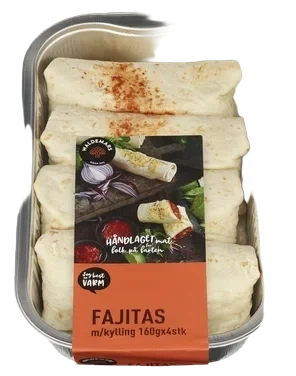 Wrap Fajitas Kylling 160g 4 stk