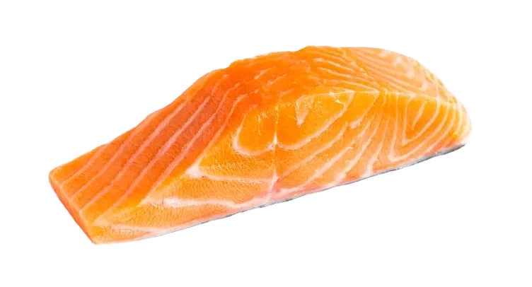 Laksefilet u/Skinn Natur 125g Oppdr stykk