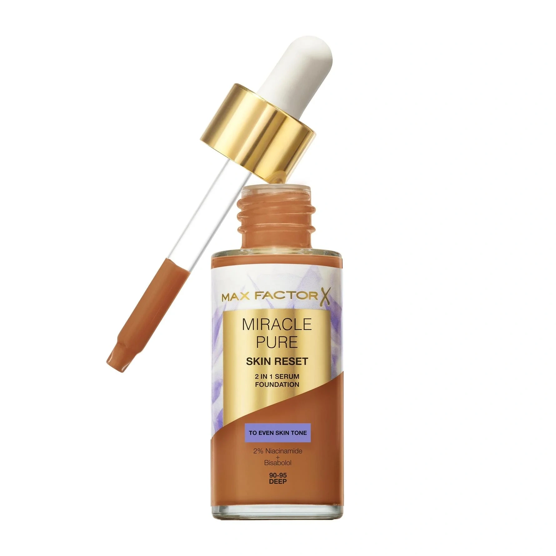 Max Factor Miracle Pure Serum Foundation 7 Deep