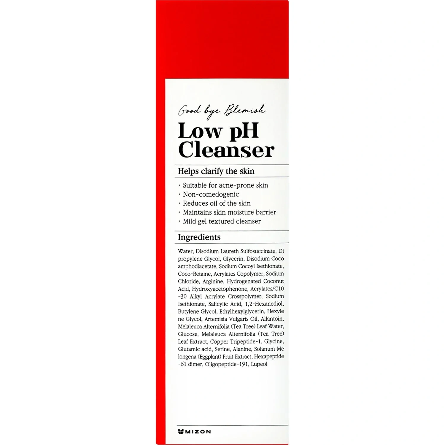 Mizon Good Bye Blemish Low pH Cleanser