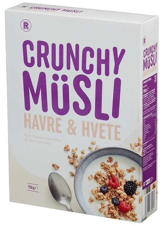 Crunchy musli 750g
