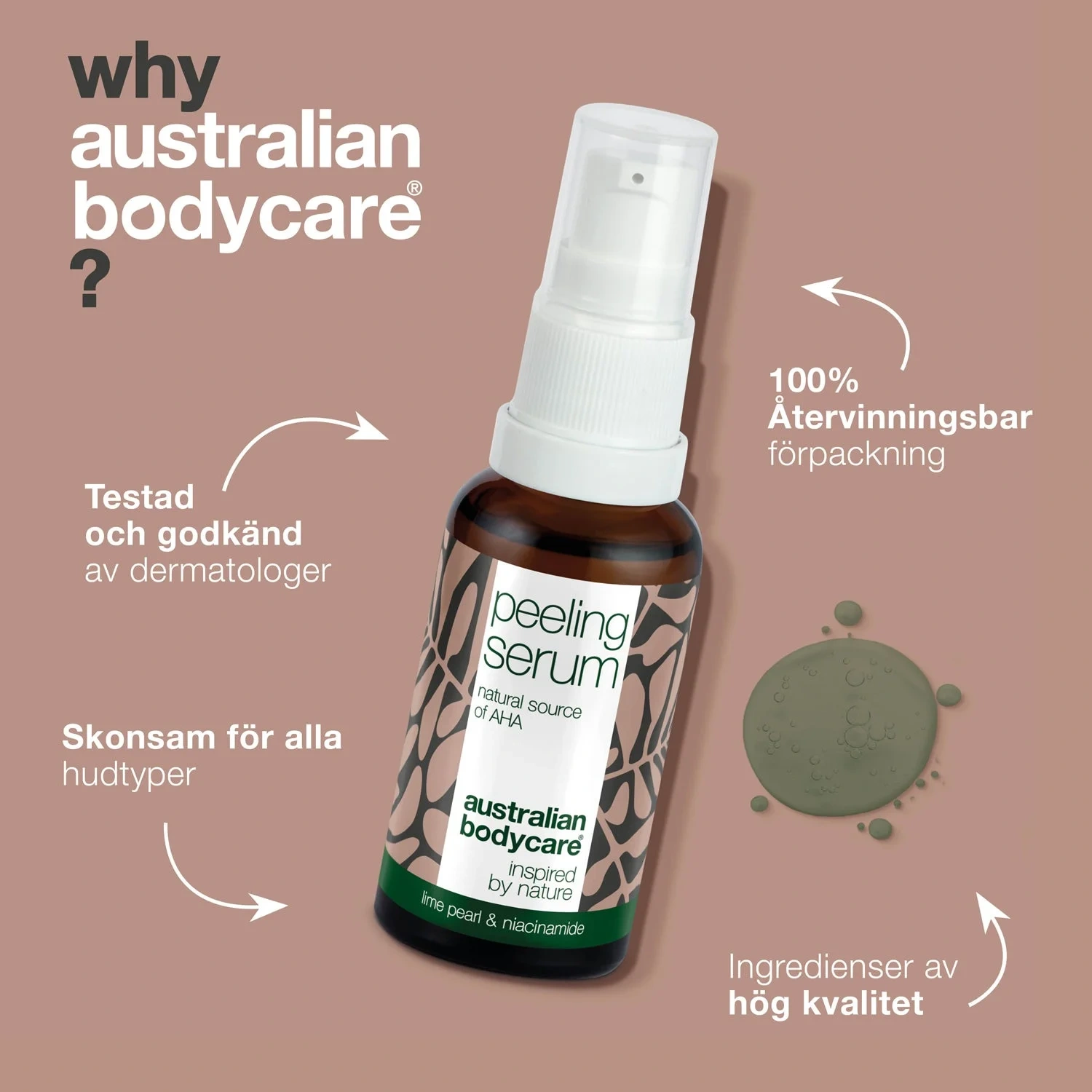 Peeling Serum med AHA fruktsyra