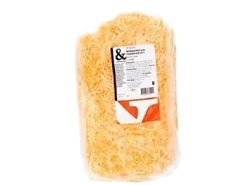 Mozzarella/Cheddar mix 26 % riven