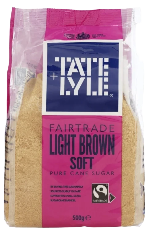 Farin Lys Brun Fairtrade 500g Tate Lyle