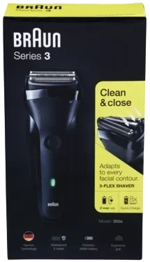 Braun Barbermaskin Series 3 300s Black