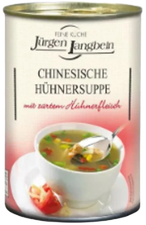 Hønsesuppe Kinesisk 400ml Jurgen Langbein