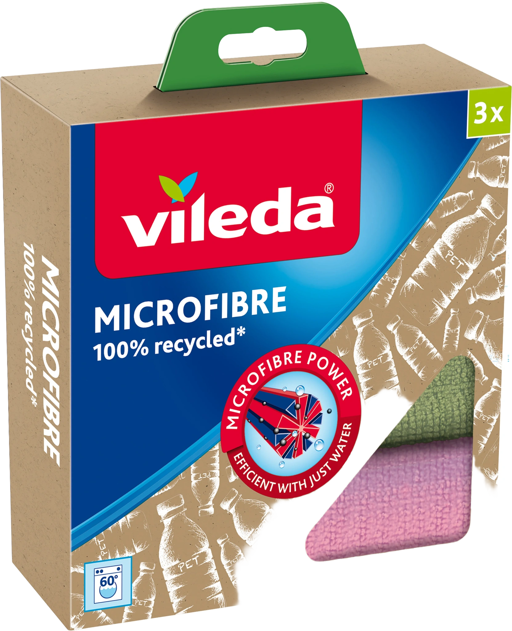 Microfibre 100% recycled duk