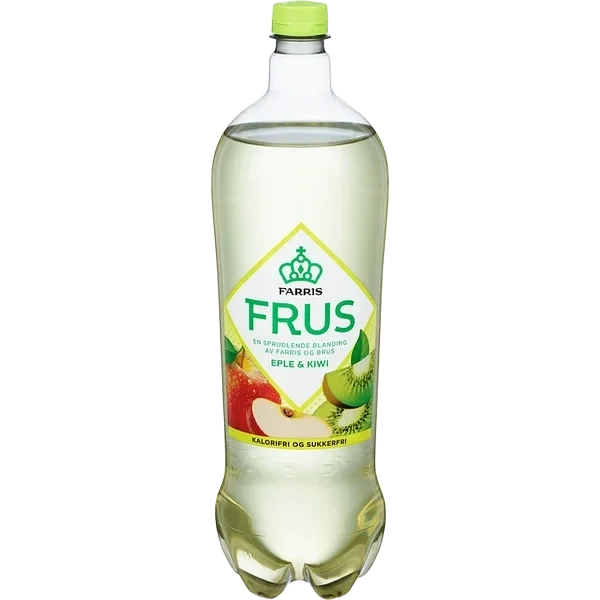 Farris frus eple & kiwi  8x1,5l
