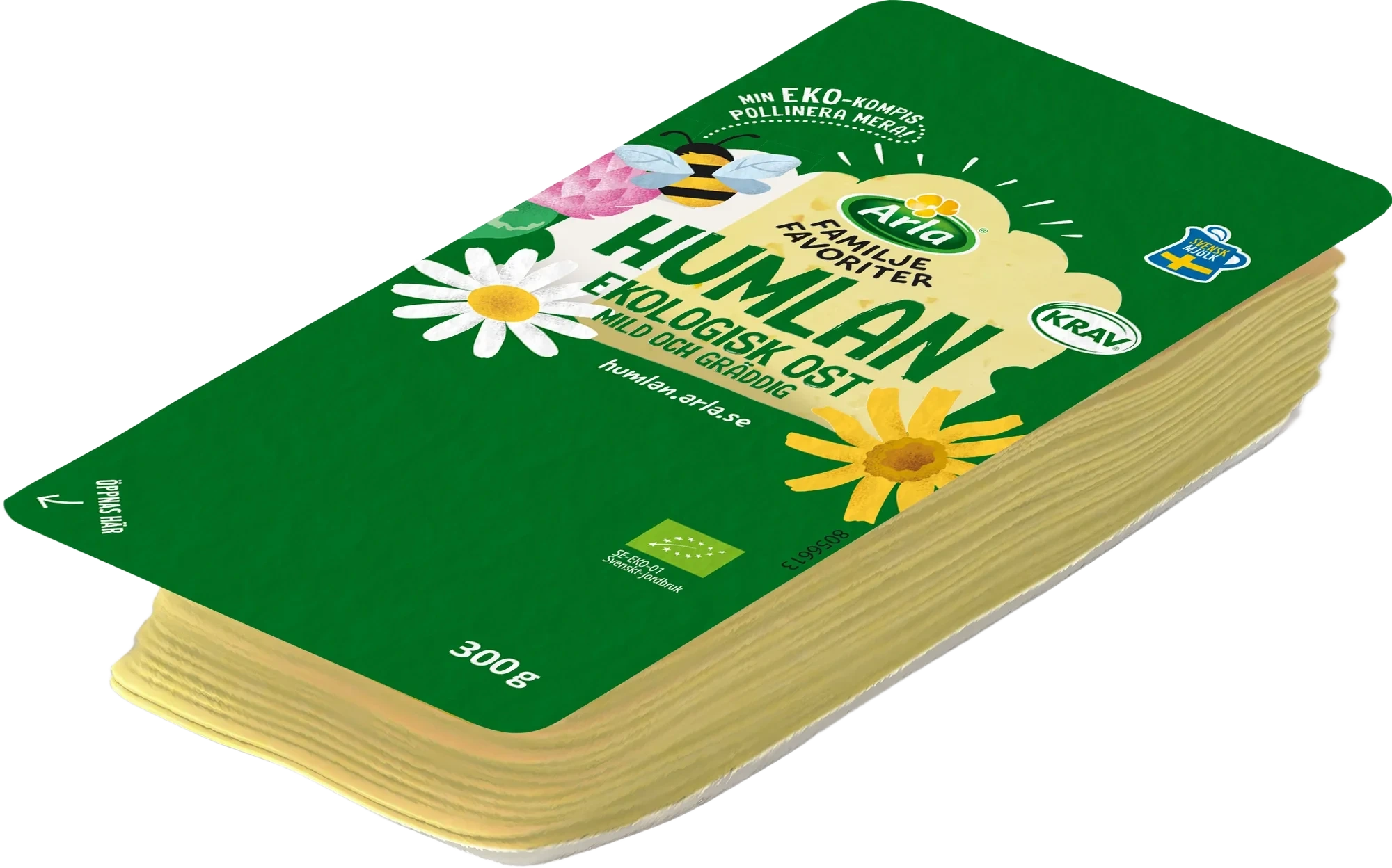 Familjefavoriter Humlan eko skiv ost 33%