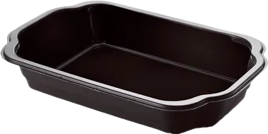 PP-Schale Take-away Schwarz