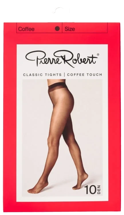Tights 10 Den Coffee 36-40 Pierre Robert