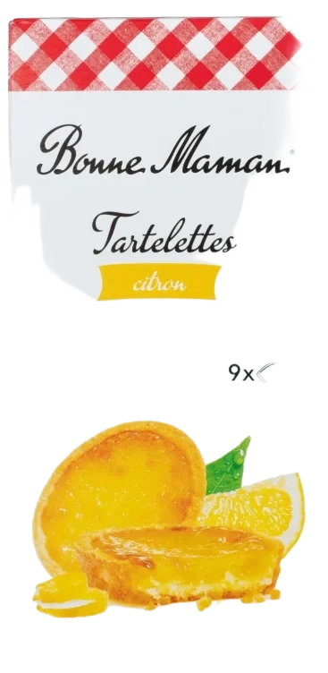 Tarteletter m/Sitron 125g Bonne Maman