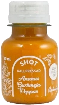 Shot,-  ananas, gurkmeja och peppar