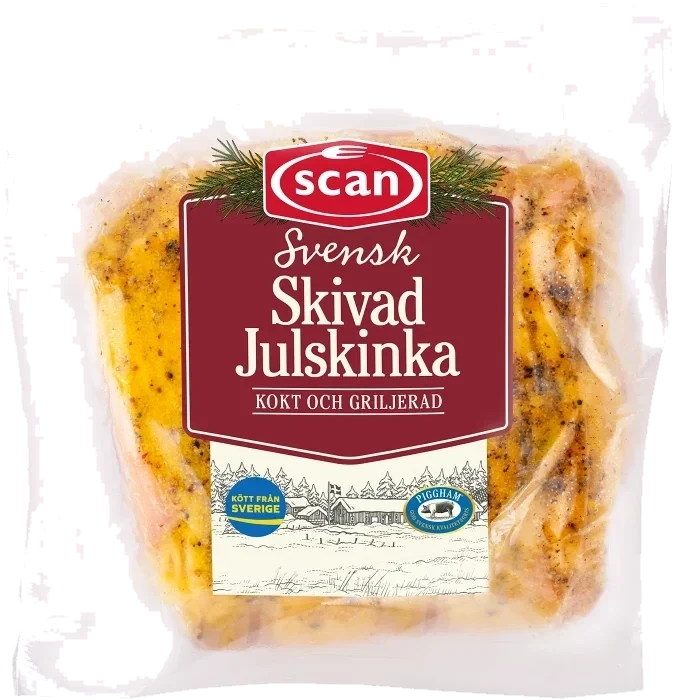 Julskinka Färsk Skivad ca 1,2kg Scan