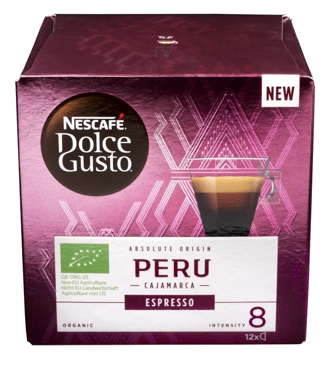 Dolce gusto peru espresso organic  84g