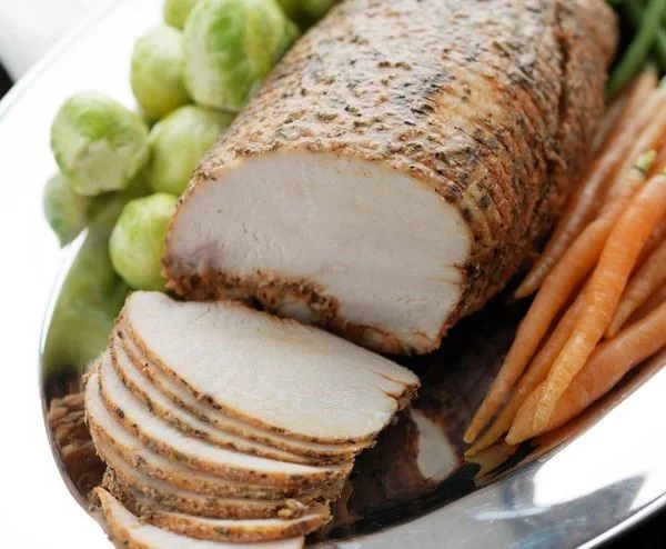 Kalkonstek ört sous-vide