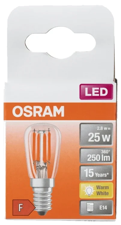 LED T26 PÄRON E14