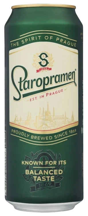 Staropramen Premium 0,5l boks