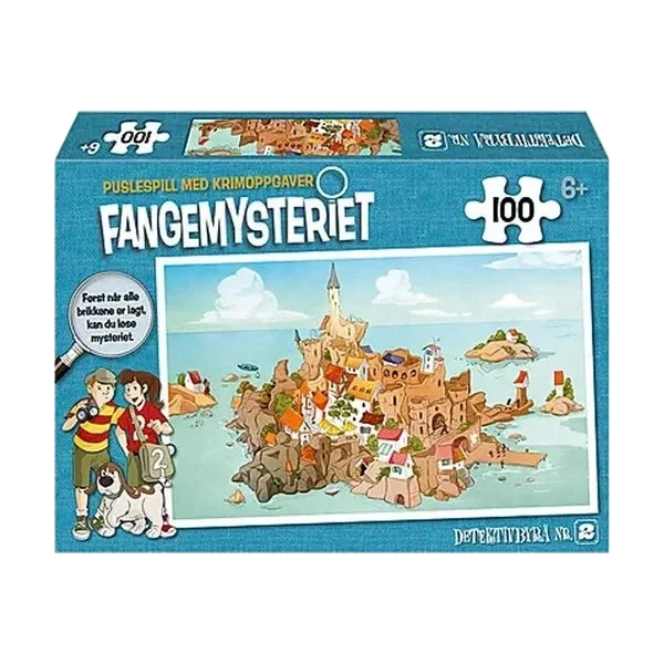 Puslespill Fangemysteriet - Detektivbyrå Nr.2