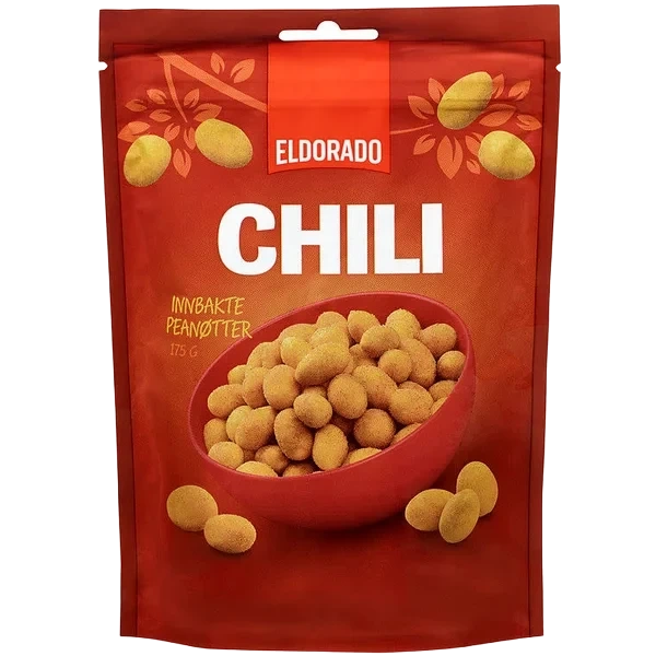 Chilinøtter 175g Eldorado