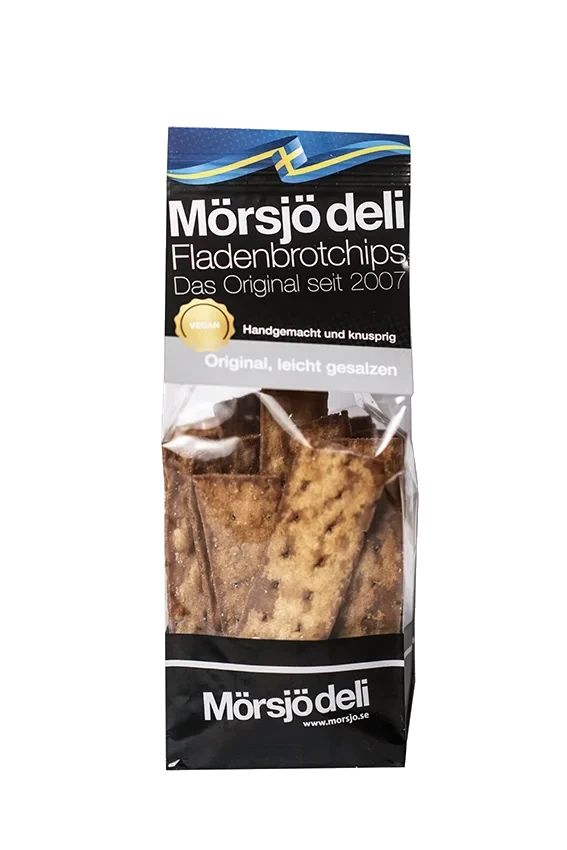 Tunnbrödchips lättsaltade