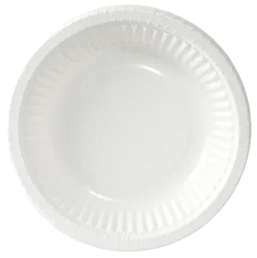 Duni Papperstallrik Vit