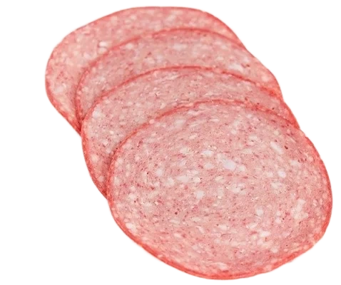 Cognacsmedwurst skivad
