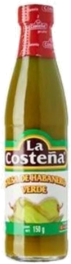 La Costeña Grønn Habanero Salsa 150g