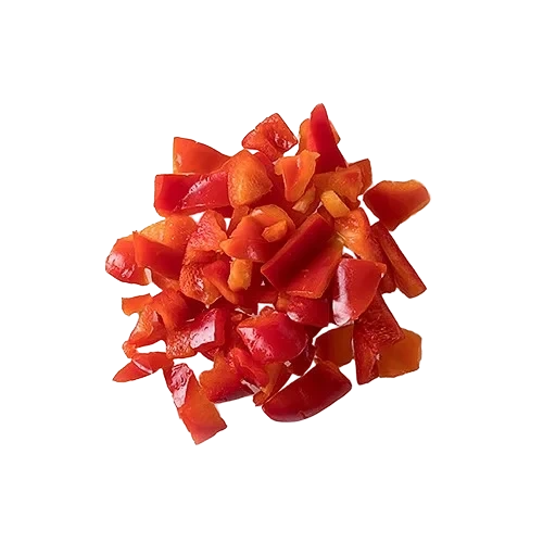 Paprika Röd Bitar 1kg