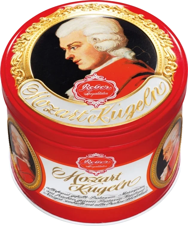 Mozart Kugel Tinnbox 15 Pce 300g