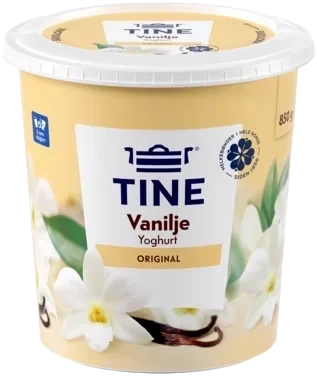 Tine yoghurt vanilje 850g