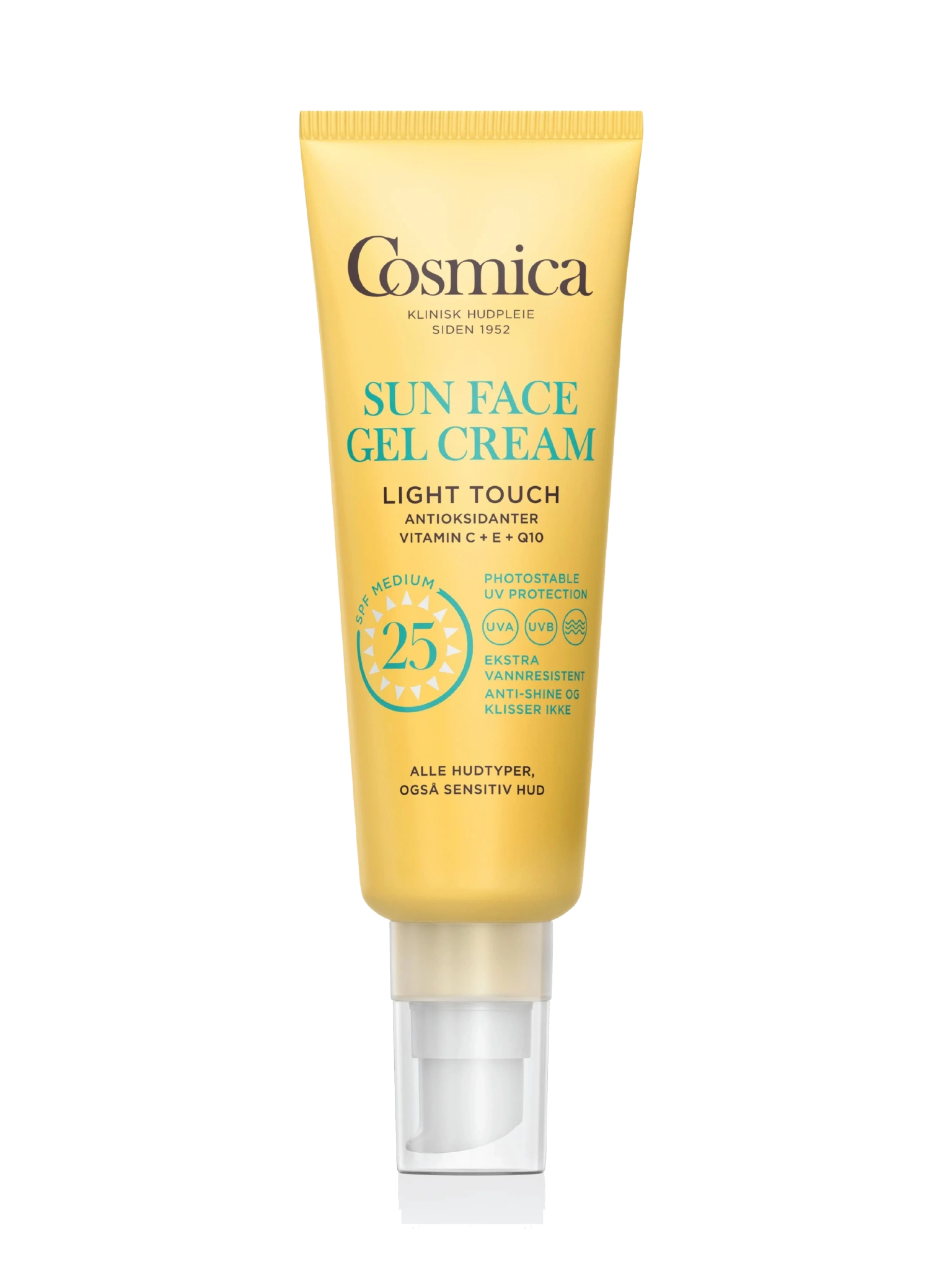 Cosmica Sun Face Gel Cream SPF25, 50 ml