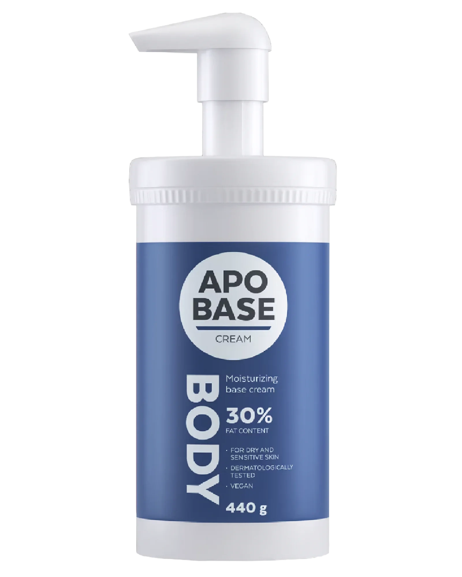 Apobase krem med pumpe 440 g