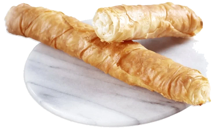 Børek m/Fetaost 100g pr stykk Kald