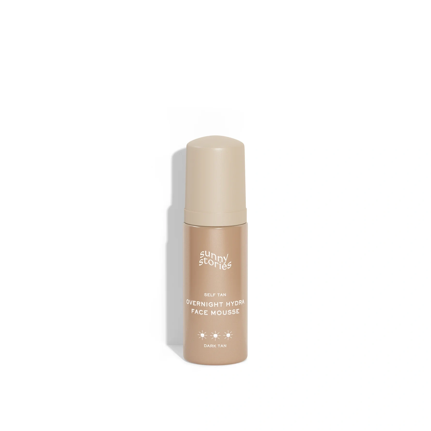 Sunny Stories Self Tan Overnight Hydra Face Mousse Dark Tan 50 ml