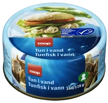 Coop Tunfisk i Vann 160g