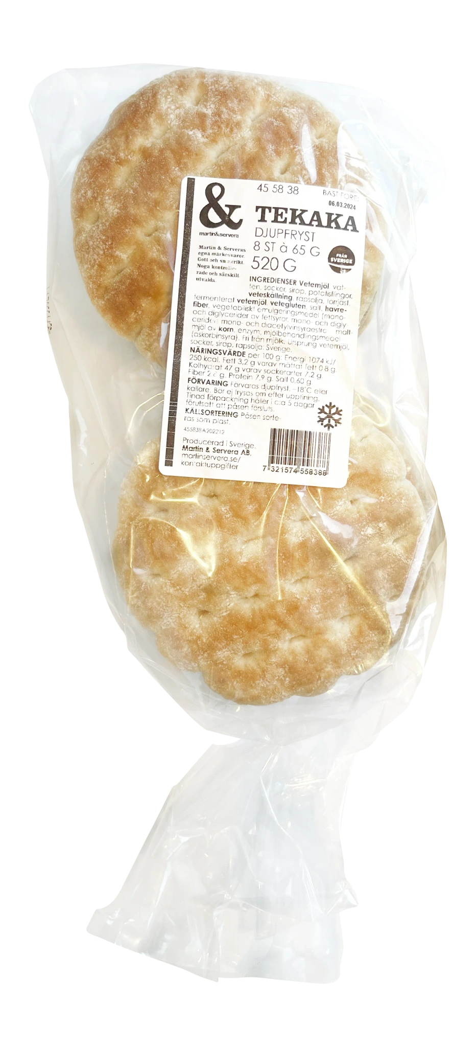 Tekaka 8-pack mjölkfri