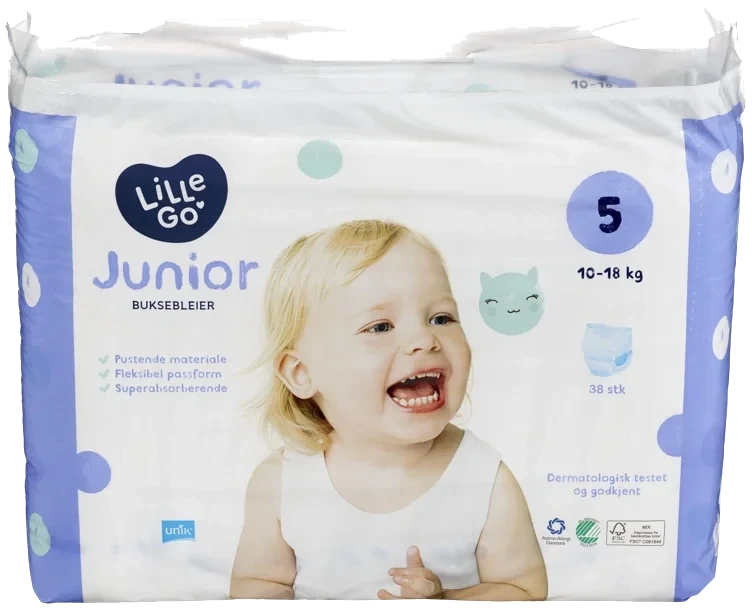 Lillego Buksebleie Str 5 Junior 38stk