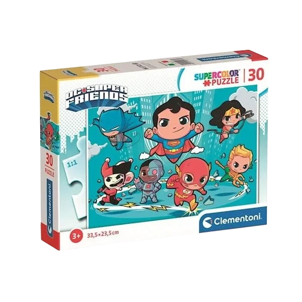Puslespill 30 brikker - Super Friends