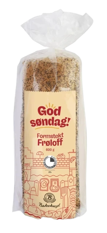 Formstekt Frøloff God Søndag 600g Bakehuset